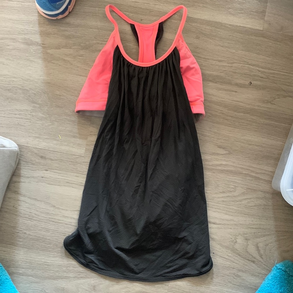 Pink and grey Lulu tank